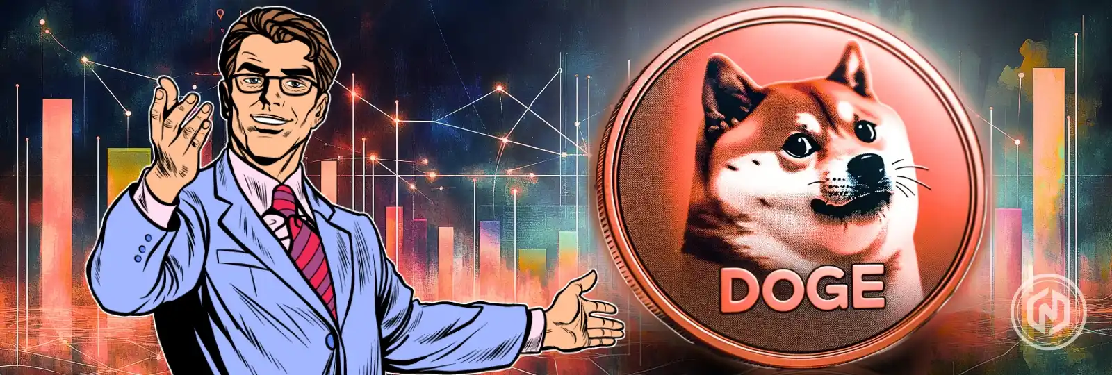 Dogecoin Battles 50-Day EMA Amid Cup-and-Handle Formation