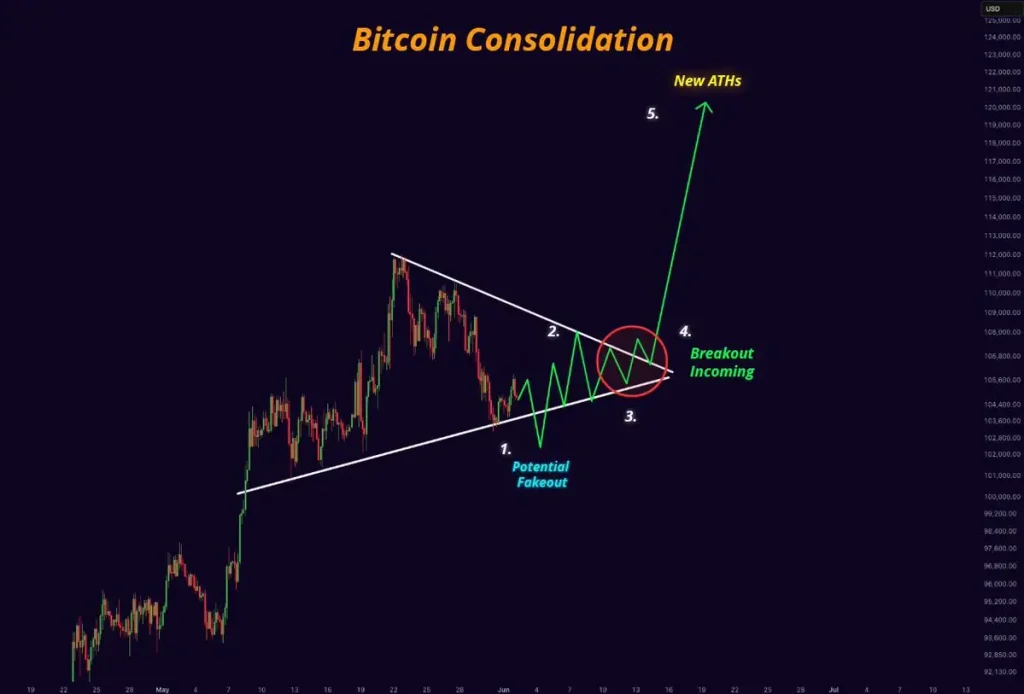 BTC Token Price Chart (Source: X Post)