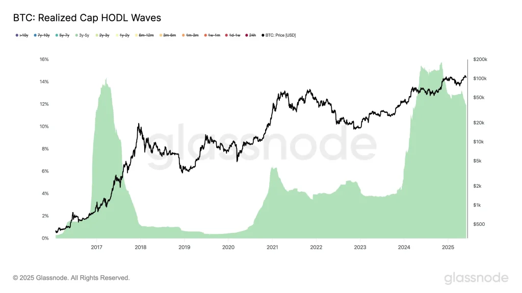 BTC Realized Cap HODL Waves (Source: X Post)