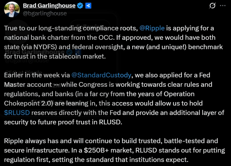 Ripple CEO