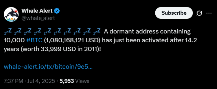 Bitcoin Whales