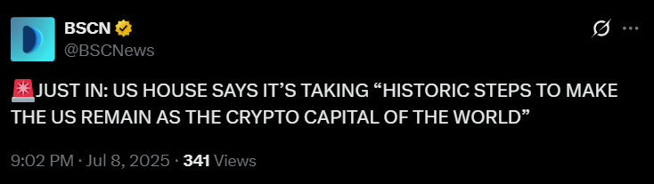US House Crypto