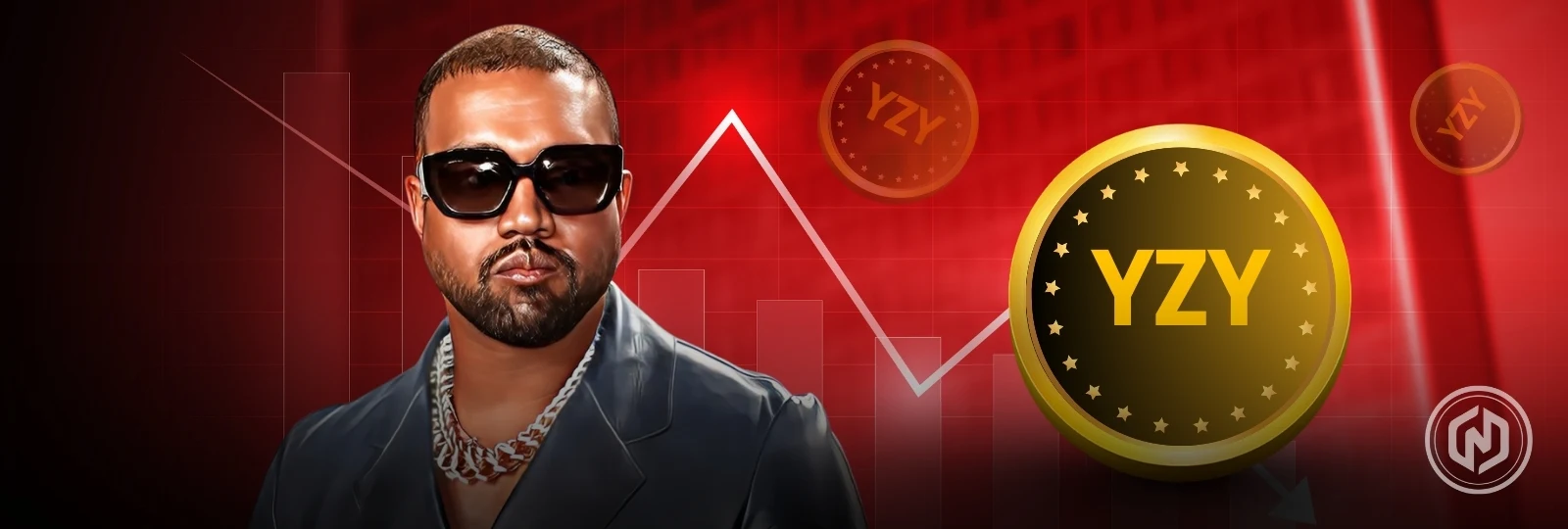 Kanye West’s $YZY Token Wipeout: Over 70,000 Traders Hit, $75M Lost in Just One Week