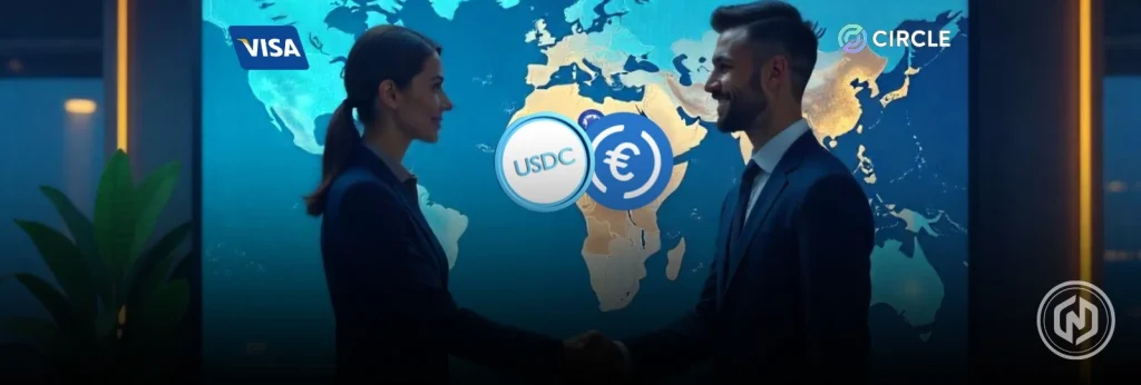 Visa Partners with Circle to Accelerate Payments Using USDC & EURC