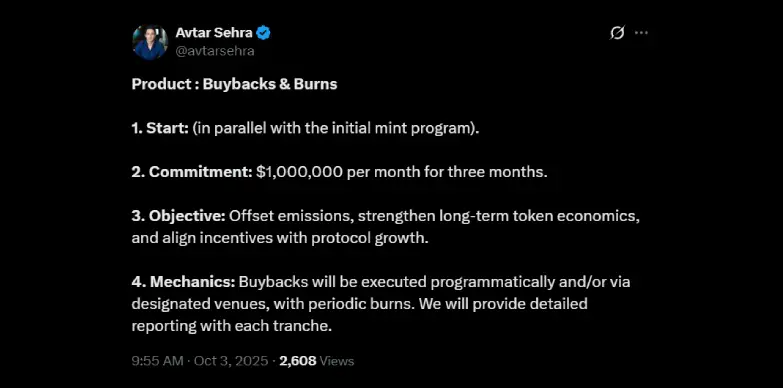 Avtar Sehra talks about the buyback plans