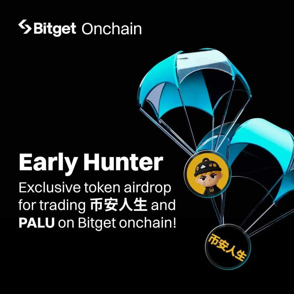 Bitget Early Hunter Airdrop (Source: X)