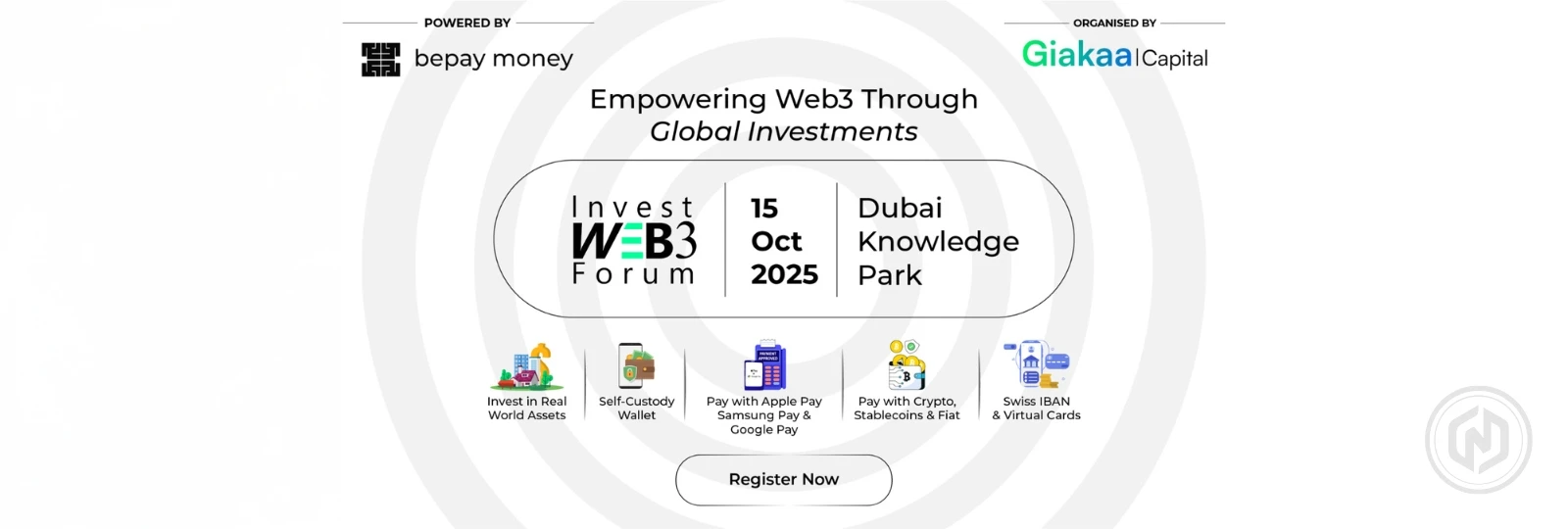 bepay money Powers Invest Web3 Forum's 3rd Edition in Dubai, Bringing $500B+ AUM Representatives and 80+ Investors-NCN