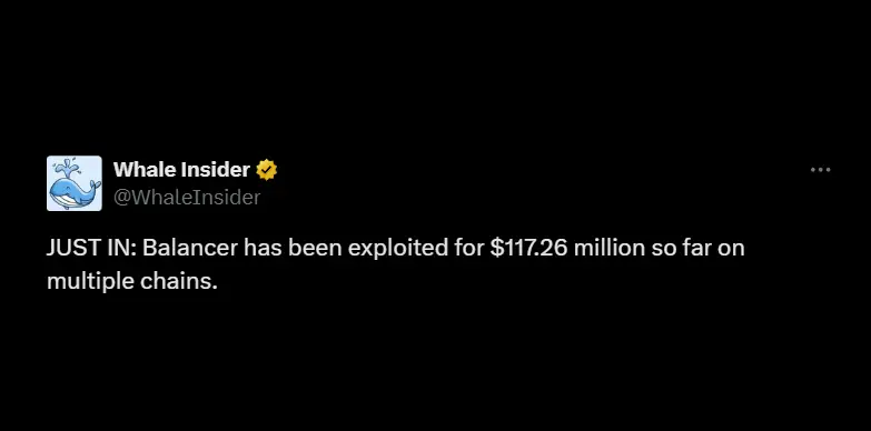 Balancer has been exploited for $117.26 million so far Balancer has been exploited for $117.26 million so far