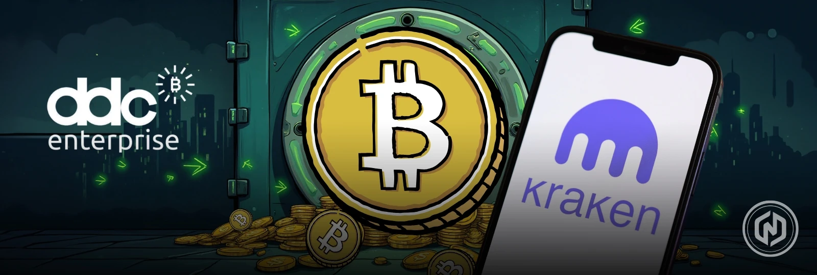 DDC Enterprise Announces Kraken as Custodian for Bitcoin Treasury