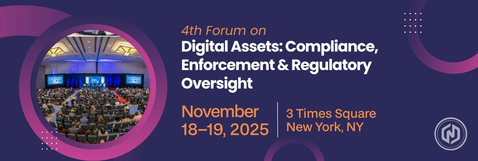 ACI to Host 4th Forum on Digital Assets in New York, November 18–19, 2025