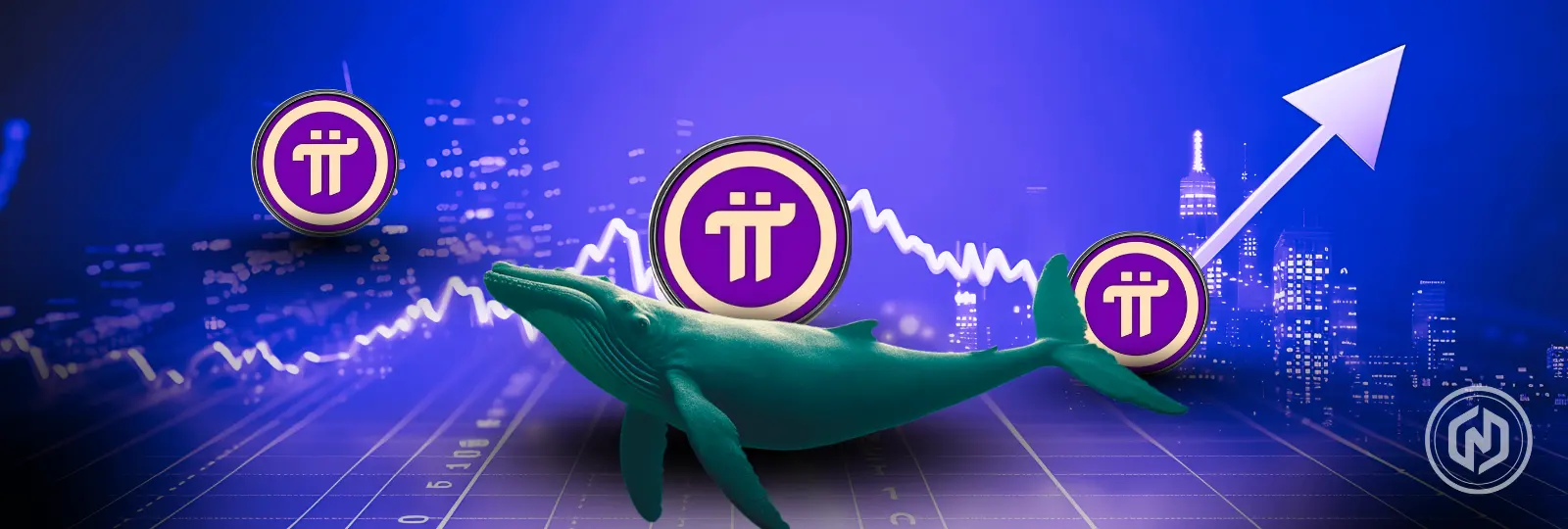 Whale Scoops 6M+ Tokens: Pi (PI) Extends 30-Day Uptrend on Node Upgrade