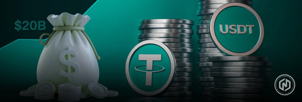Tether Targets $20B Raise in Share Sale, Eyes $500B Valuation