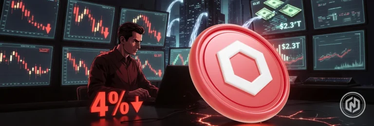 Chainlink Drops 4_ Despite Amundi’s $2.3T Push Into Tokenized Funds