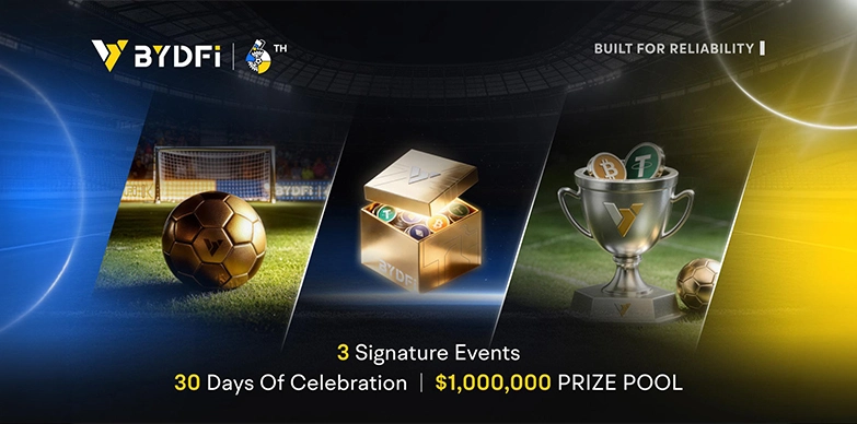 BYDFi 6th Anniversary Celebration BYDFi 6th Anniversary