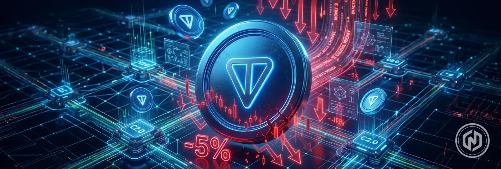 TON Down 5_ Despite Catchain 2.0 and Funding Boom TON Down 5% Despite Catchain 2.0 and Funding Boom