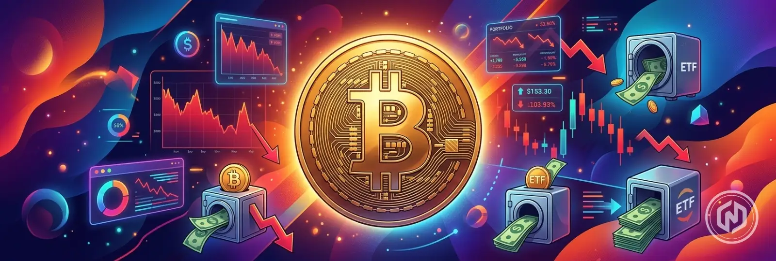 Bitcoin Hits 9-Month Low as ETFs See $1 Billion Outflow in May
