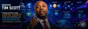 Senator Tim Scott Urges Stablecoin Innovation for Americans Senator Tim Scott Urges Stablecoin Innovation for Americans