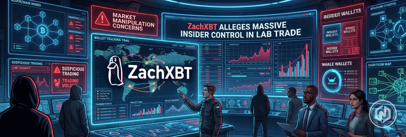ZachXBT Alleges Massive Insider Control in LAB Trade