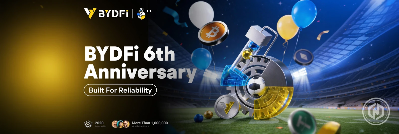 BYDFi Marks 6 Years of Growth