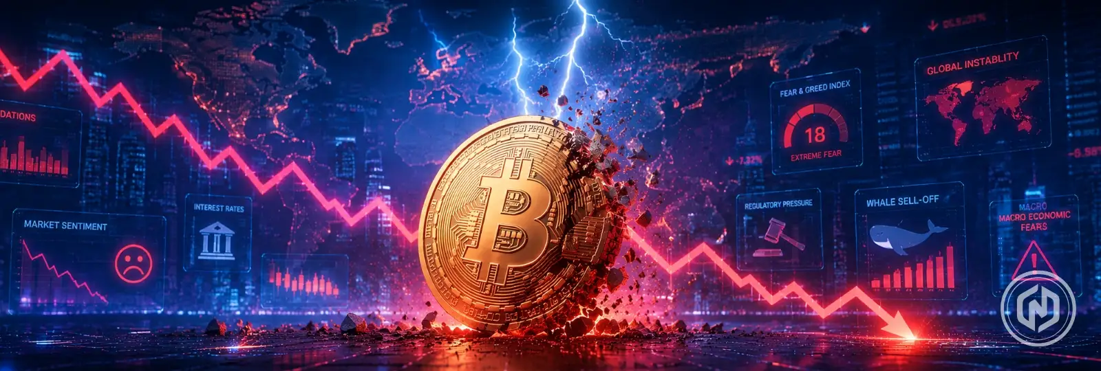 6 Real Reasons Why Bitcoin Is Dropping Right Now