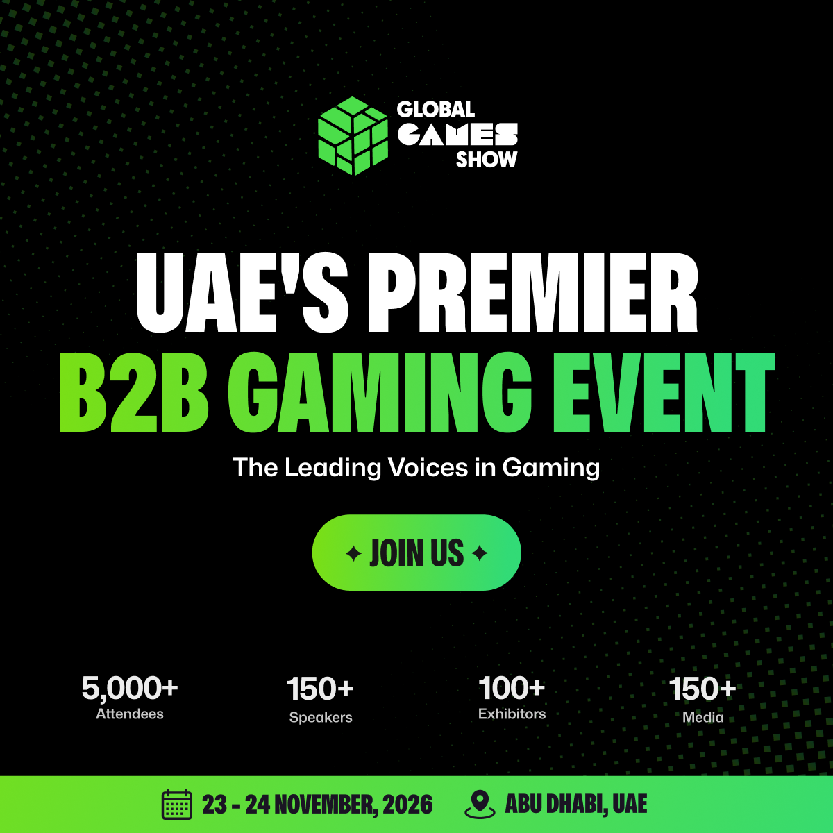Global Games Show Banner