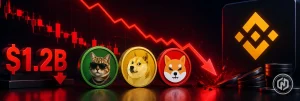 Memecoins Take a Beating $1.2B of Net Selling on Binance Since Bitcoin's Peak Memecoins Take a Beating $1.2B of Net Selling on Binance Since Bitcoin's Peak